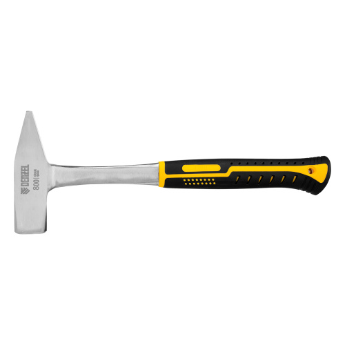 Молоток слесарный 800 г, цельнометаллический, двухкомпонентная рукоятка Denzel по ценам производителя в Воронеже с доставкой по всей России