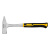 Молоток слесарный 800 г, цельнометаллический, двухкомпонентная рукоятка Denzel по ценам производителя в Воронеже с доставкой по всей России