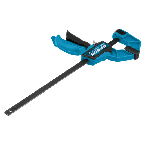 Струбцина реечная, быстрозажимная, пистолетного типа, пошаговый механизм, пластиковый корпус, 300 мм Gross по ценам производителя в Воронеже с доставкой по всей России