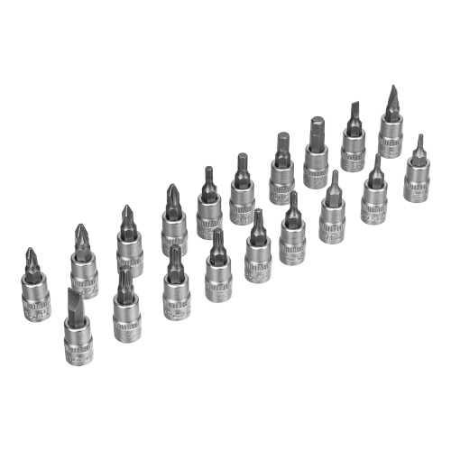 Набор инструментов, 1/2", 3/8", 1/4", пластиковый кейс 160 предм. Сибртех по ценам производителя в Воронеже с доставкой по всей России