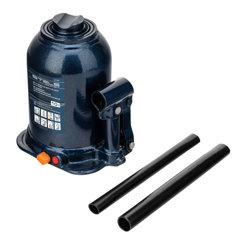 Домкрат гидравлический бутылочный телескопический, 10 т, подъем 180-450 мм Stels по ценам производителя в Воронеже с доставкой по всей России