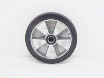 Колесо резиновое 250х50 мм с подшипником для тележек гидравлических HW по ценам производителя в Воронеже с доставкой по всей России