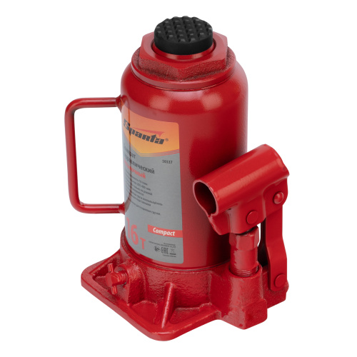 Домкрат гидравлический бутылочный 16 т, h подъема 205-400 мм Sparta Compact по ценам производителя в Воронеже с доставкой по всей России