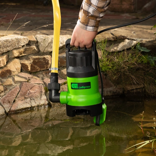 Дренажный насос для грязной воды СДН800-35, 800 Вт, напор 9 м, 13500 л/ч Сибртех по ценам производителя в Воронеже с доставкой по всей России