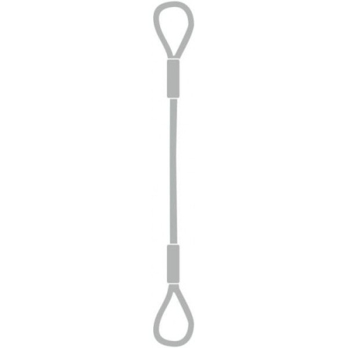 Строп канатный петлевой СКП, 20Т x 8М по ценам производителя в Воронеже с доставкой по всей России