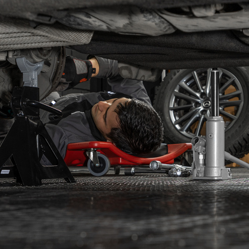 Домкрат гидравлический бутылочный, 2 т, высота подъема 181-345 мм Matrix по ценам производителя в Воронеже с доставкой по всей России