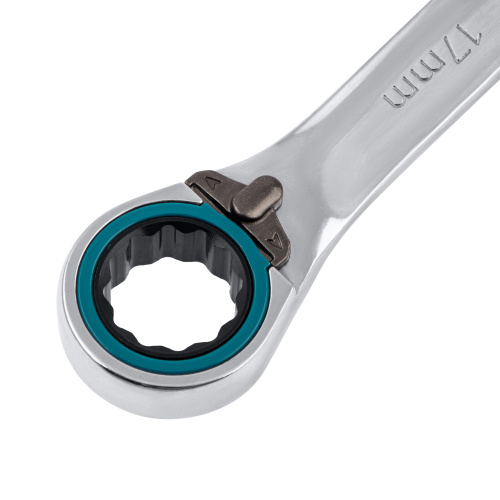 Набор ключей комбинированных с трещоткой, 8-19 мм, 7 шт, реверсивные, CrV Gross по ценам производителя в Воронеже с доставкой по всей России