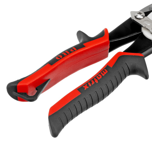 Ножницы по металлу, 250 мм, прямой рез, сталь CRMO, двухкомпонентные рукоятки, PRO Matrix по ценам производителя в Воронеже с доставкой по всей России