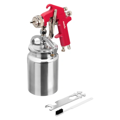 Краскораспылитель HP пневмат. с нижним бачком V= 1 л, сопло диаметром 1.8 мм Matrix по ценам производителя в Воронеже с доставкой по всей России