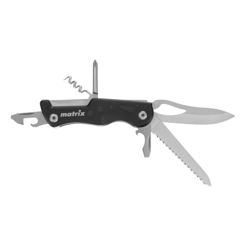 Нож многофункциональный, 7 функций, в чехле, 107 мм Matrix по ценам производителя в Воронеже с доставкой по всей России
