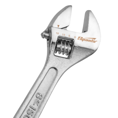 Ключ разводной, 150 мм, хромированный Sparta по ценам производителя в Воронеже с доставкой по всей России