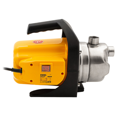 Садовый поверхностный насос GP 1000Х, 1000 Вт, 3500 л/ч, подъем 44 м, нержавейка Denzel по ценам производителя в Воронеже с доставкой по всей России