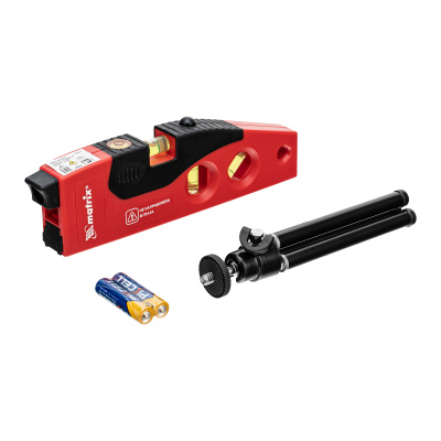 Лазерный уровень, 180 мм, 220 мм штатив, 4 глазка Matrix по ценам производителя в Воронеже с доставкой по всей России