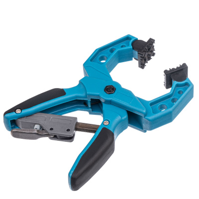 Струбцина клещеобразная 1-1/2, пластиковый корпус, храповой механизм жесткой фиксации, 38 мм Gross по ценам производителя в Воронеже с доставкой по всей России