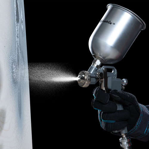 Краскораспылитель пневматический с верхним бачком V 0.6 л, сопло D 1.2, 1.5 и 1.8 мм Matrix по ценам производителя в Воронеже с доставкой по всей России