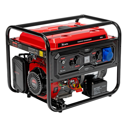 Генератор бензиновый RS-9000E, 7 кВт, 230В, электростартер MTX по ценам производителя в Воронеже с доставкой по всей России
