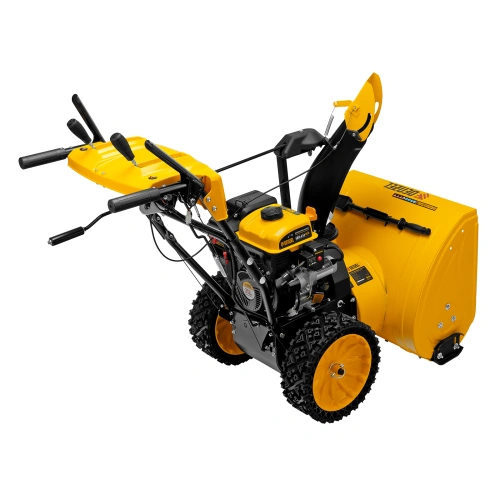 Бензиновая снегоуборочная машина SBM 610S PRO, 212 cc, электростартер, фара, обогрев Denzel по ценам производителя в Воронеже с доставкой по всей России