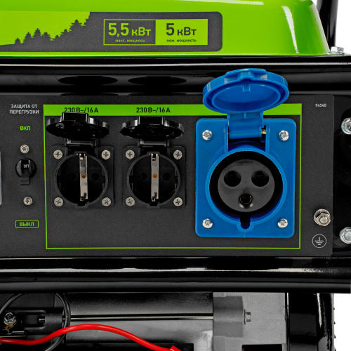 Генератор бензиновый БС-6500Э, 5.5 кВт, 230В, четырехтактный, 25 л, электростартер Сибртех по ценам производителя в Воронеже с доставкой по всей России