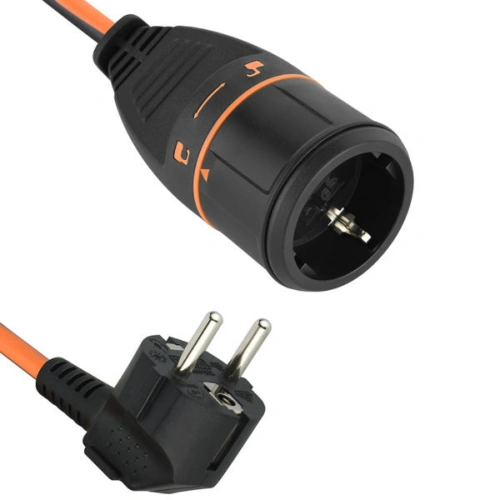 Кабель-удлинитель ELECTRALOCK H05VV-F 3x1,5 (20 метров, 16A, IP20, оранжевый) по ценам производителя в Воронеже с доставкой по всей России