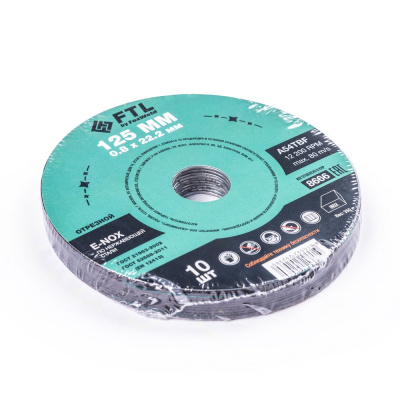 Круг отрезной по нержавеющей стали FTL E-Nox 125 х 0,8 х 22,2 мм A54TBF по ценам производителя в Воронеже с доставкой по всей России