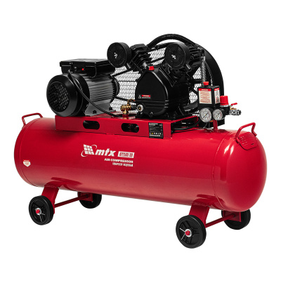 Компрессор воздушный ременный привод КР2500/80, 2,5 кВт, 80 литров, 420 л/мин МТХ по ценам производителя в Воронеже с доставкой по всей России