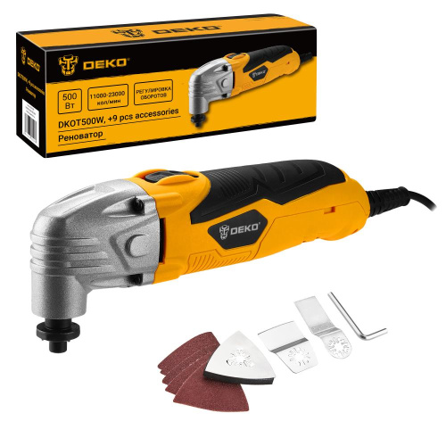 Реноватор Deko DKOT500W + набор предметов 9 шт. по ценам производителя в Воронеже с доставкой по всей России