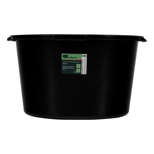 Таз круглый строительный, 65 л Сибртех по ценам производителя в Воронеже с доставкой по всей России