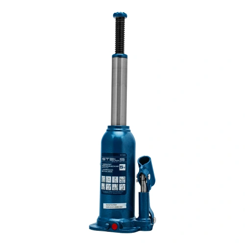 Домкрат гидравлический бутылочный, 5 т, h подъема 207-404 мм Stels по ценам производителя в Воронеже с доставкой по всей России