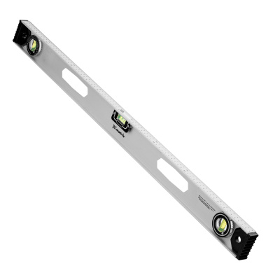 Уровень алюминиевый "Рельс", 800 мм, 3 глазка (1 поворотный) Matrix по ценам производителя в Воронеже с доставкой по всей России