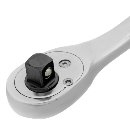 Ключ-трещотка 3/8", CrV, 90 зубьев, усиленный, хром Gross по ценам производителя в Воронеже с доставкой по всей России