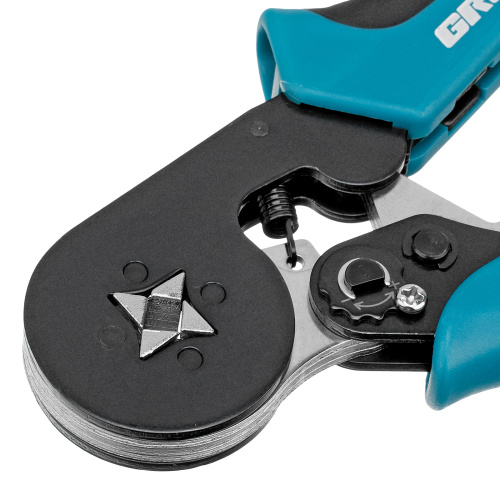 Клещи (пресс-клещи) для обжима наконечников электропроводов с сечением 0.25-8 мм2 Gross по ценам производителя в Воронеже с доставкой по всей России