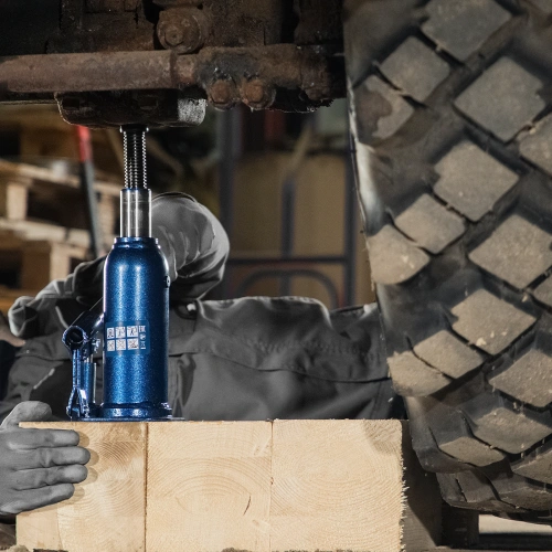 Домкрат гидравлический бутылочный, 10 т, h подъема 222-447 мм Stels по ценам производителя в Воронеже с доставкой по всей России