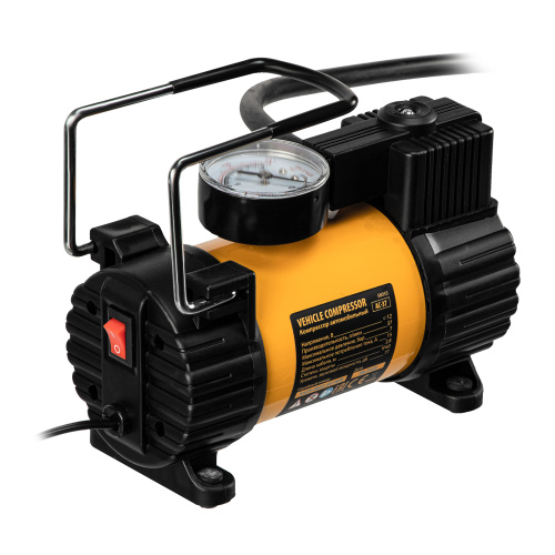 Компрессор автомобильный AC-37, 12 В, 7 атм, 37 л/мин, автомобильный предохранитель Denzel по ценам производителя в Воронеже с доставкой по всей России