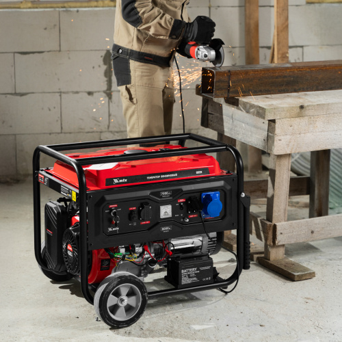 Генератор бензиновый RS-9000E, 7 кВт, 230В, электростартер MTX по ценам производителя в Воронеже с доставкой по всей России