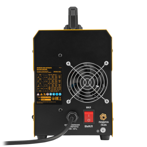 Аппарат инвертор. полуавтомат. сварки Mini MIG-140FG, 140 А, ПВ 60% Denzel по ценам производителя в Воронеже с доставкой по всей России