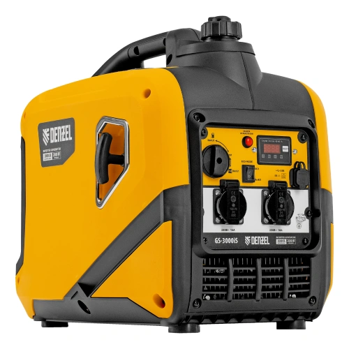 Генератор инверторный GS-3000iS, 3,0 кВт, 230 В, закрытый корпус, ручной старт DENZEL по ценам производителя в Воронеже с доставкой по всей России