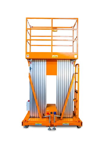 Подъемник мачтовый аккумуляторный 200 кг, 8/10 м, 24/80 В/Ач TOR GTWY8-200S DC 2-мачтовый по ценам производителя в Воронеже с доставкой по всей России