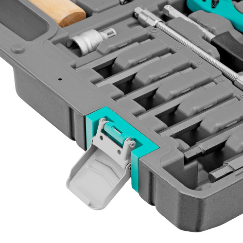 Набор инструментов, 1/4", 1/2", Cr-V, S2, усиленный кейс, 119 предметов Stels по ценам производителя в Воронеже с доставкой по всей России