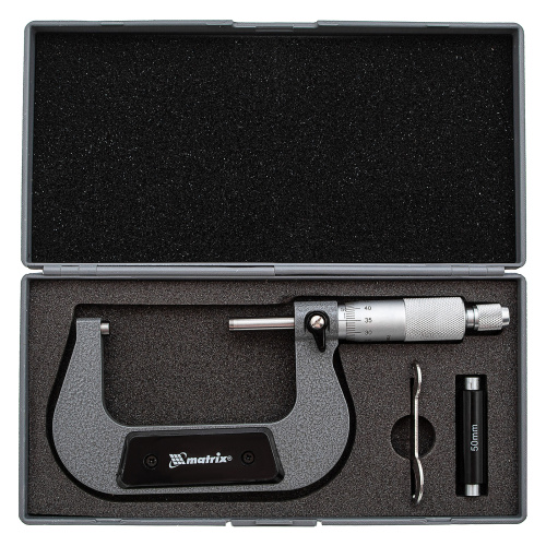 Микрометр механический,50-75 мм Matrix по ценам производителя в Воронеже с доставкой по всей России
