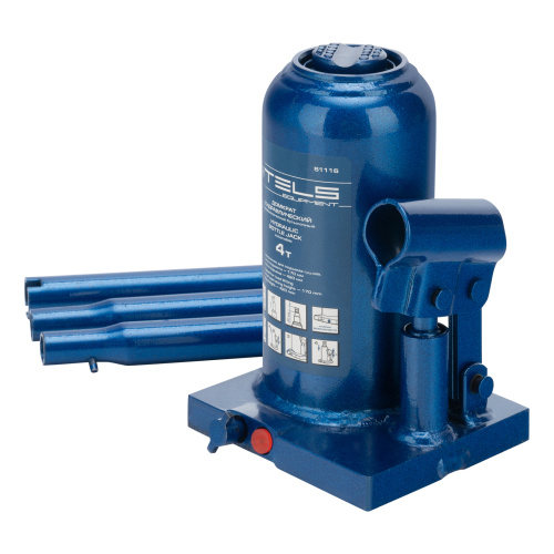 Домкрат гидравлический бутылочный телескопический, 4 т, H подъема 170-420 мм Stels по ценам производителя в Воронеже с доставкой по всей России