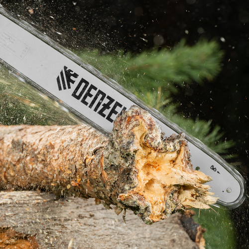 Пила цепная электрическая EDS-2200, 2.2 кВт,продольная, шина 45 см, шаг 3/8, паз 1.3 мм, 62 звена Denzel по ценам производителя в Воронеже с доставкой по всей России