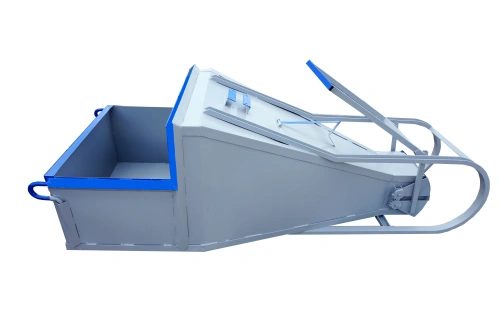 Бадья для бетона «Туфелька» 2,0 с одночелюстным затвором и рычажным приводом по ценам производителя в Воронеже с доставкой по всей России