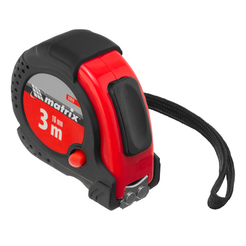 Рулетка Status Magnet fixation,3 м х 16 мм,обрезиненный корпус,зацеп с магнитом Matrix по ценам производителя в Воронеже с доставкой по всей России