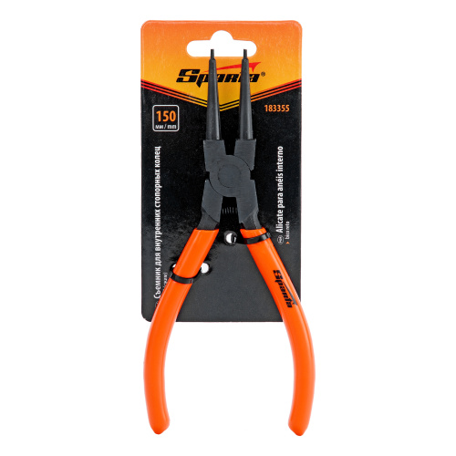 Съемник, 150 мм, для внутренних стопорных колец, прямой (сжим) Sparta по ценам производителя в Воронеже с доставкой по всей России