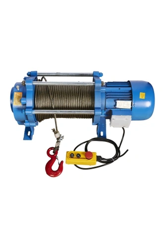 Лебедка электрическая  750 кг  70 м с канатом 380 В TOR KCD по ценам производителя в Воронеже с доставкой по всей России