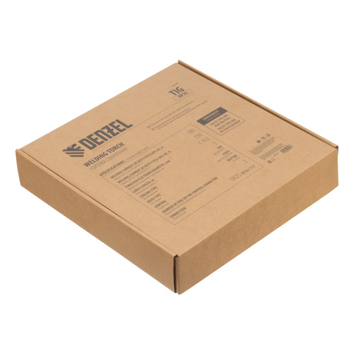 Горелка сварочная TIG WP26, разъем 2 пина, 3 метра Denzel по ценам производителя в Воронеже с доставкой по всей России