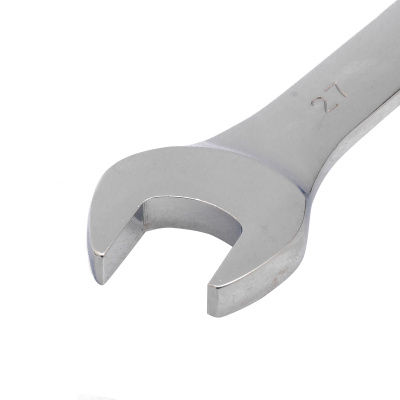 Ключ комбинированный трещоточный, 27 мм, CrV, зеркальный хром Matrix по ценам производителя в Воронеже с доставкой по всей России