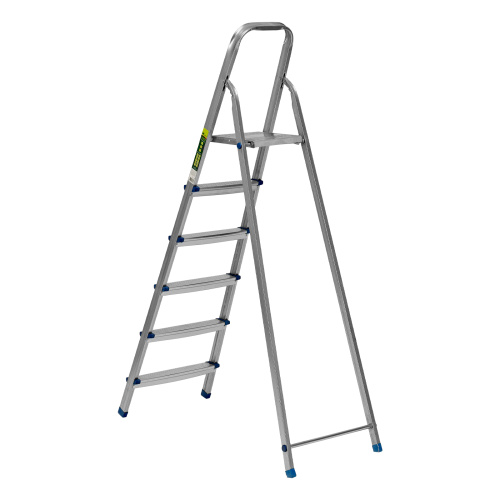 Стремянка, 6 ступеней, стальная, оцинкованная Сибртех по ценам производителя в Воронеже с доставкой по всей России