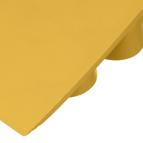 Упор противооткатный для грузового транспорта, ЖЕЛТЫЙ, 35 т, 438х200х205 мм Stels по ценам производителя в Воронеже с доставкой по всей России