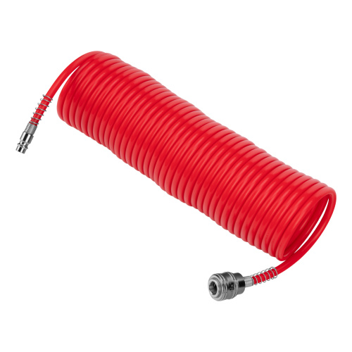 Шланг спиральный воздушный, 10 м, с быстросъемными соединениями Matrix по ценам производителя в Воронеже с доставкой по всей России